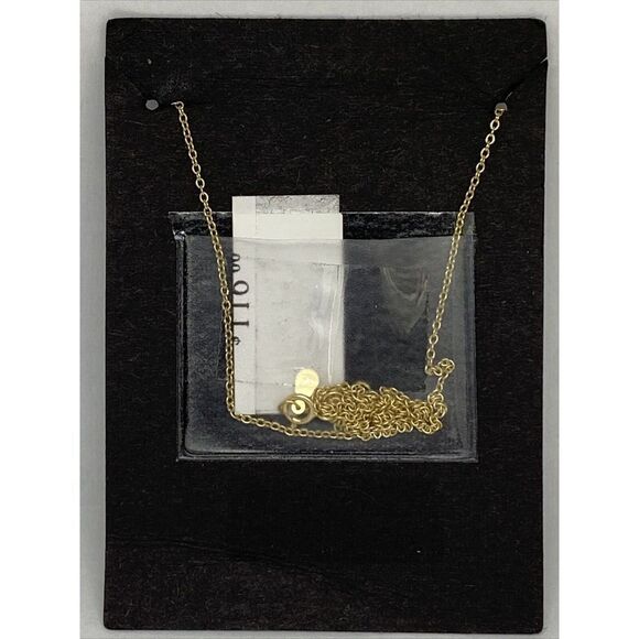 Aqua VCF064032YCY18 Small Embellished Butterfly Pendant Necklace MSRP $116 JW67 - Picture 2 of 4